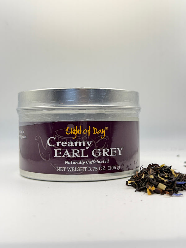 Creamy Earl Grey (Black Tea, Caffeinated) - Light of Day Organics