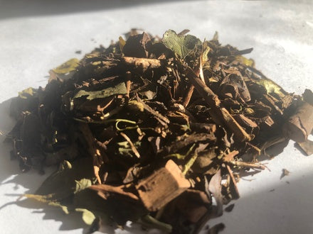 Tea Twig and Flowers 2.5 oz. TIN (100% Grown Here)
