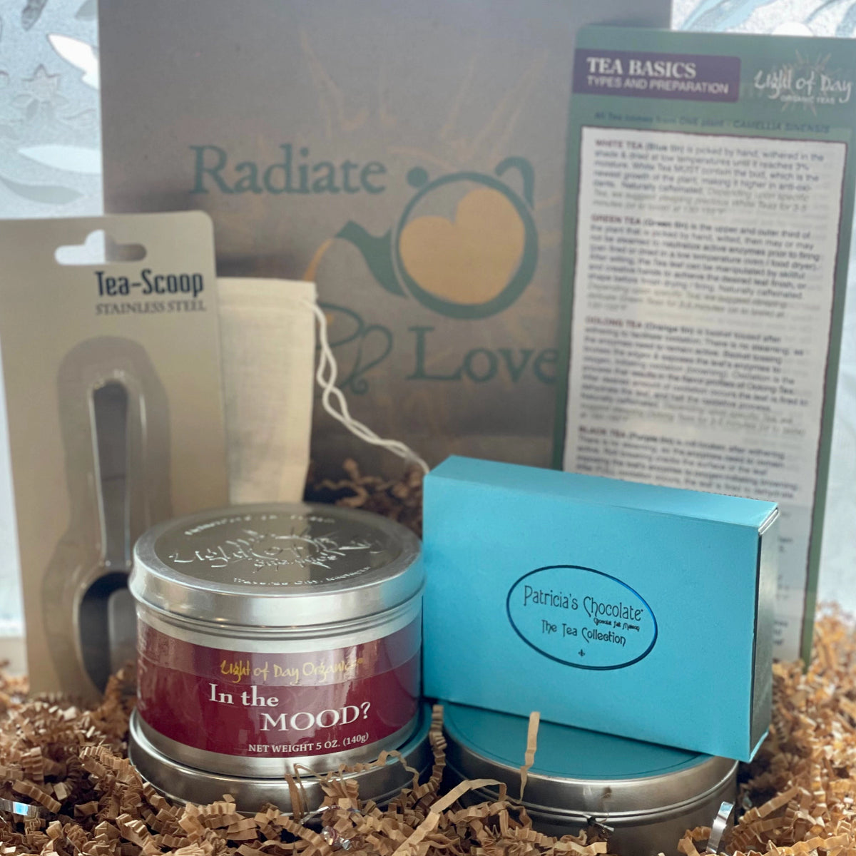 Gift Bundle: Feel the Love- In the Mood?, Chocolate, Bag & Scoop