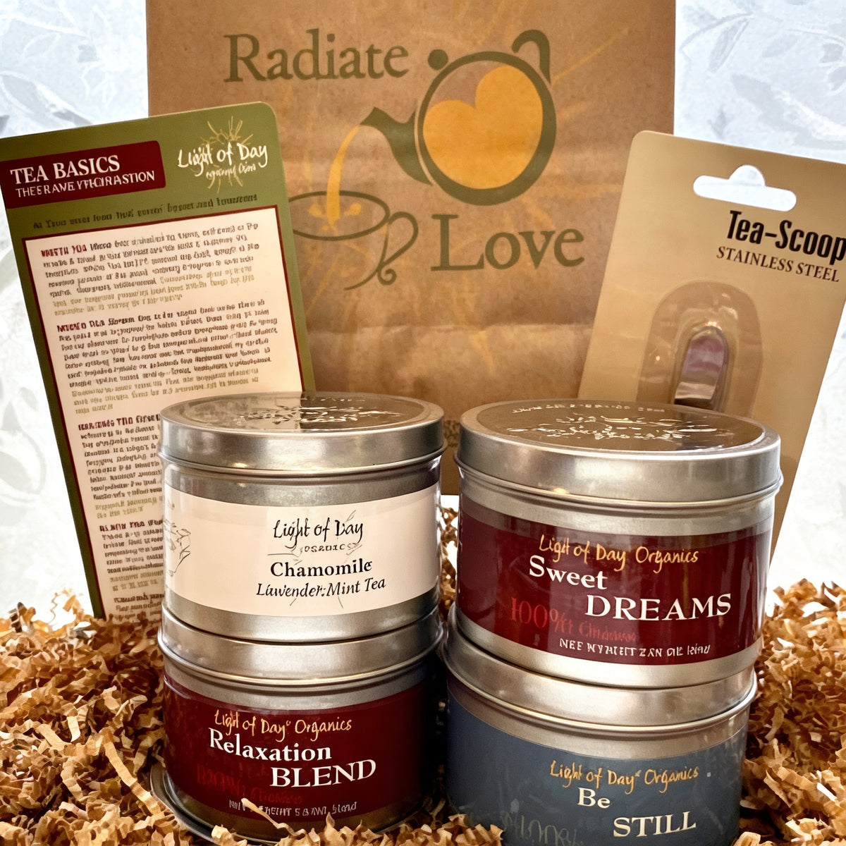 The Hibernation Package (Chamomile,Sweet Dreams, Relaxation, Be Still, Stainless Scoop)