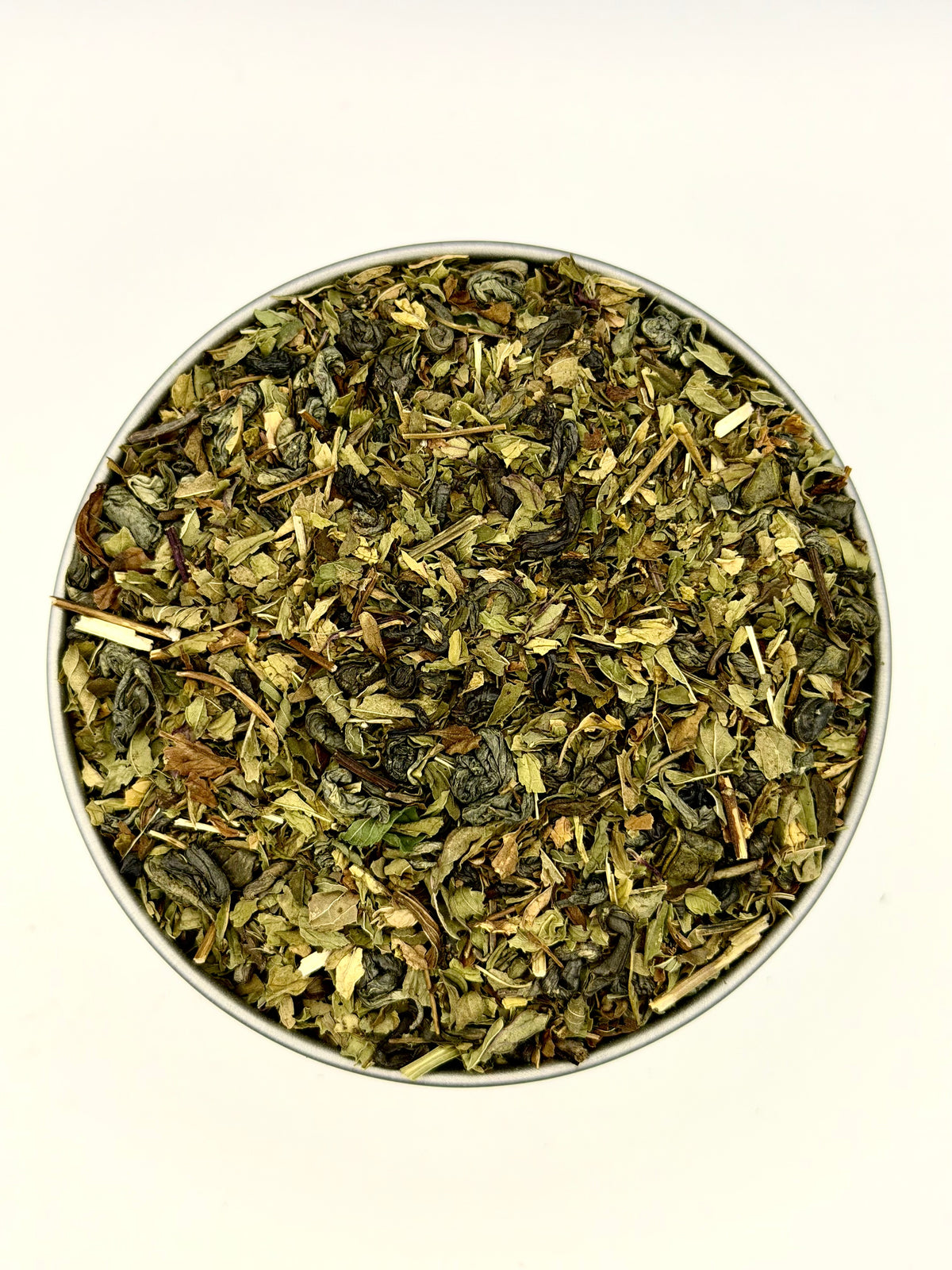 Minty-Green Gunpowder Pearls (Green Tea/Caffeinated)