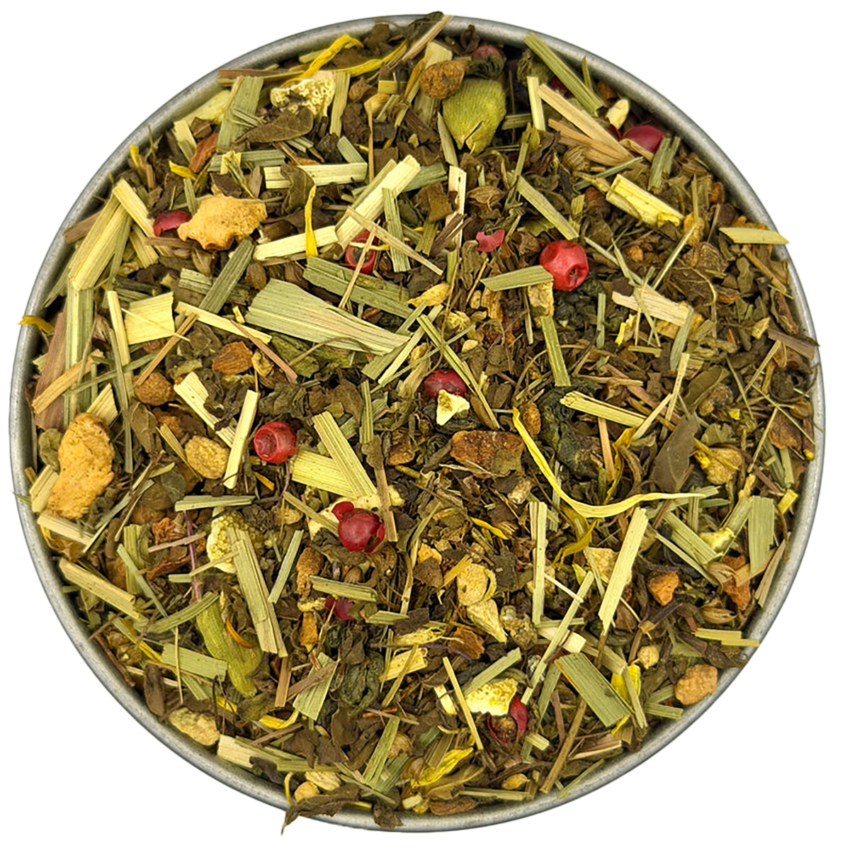 Tulsi Citrus Soother (Green Tea, Caffeinated)